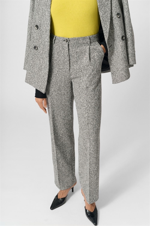 LOVECHILD LUCAS PANTS BLACK AND WHITE HERRINGBONE